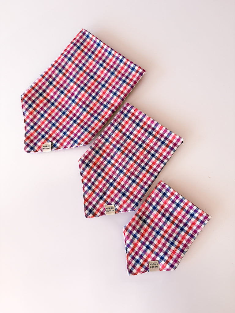 Bandana de Cuadritos Multicolor