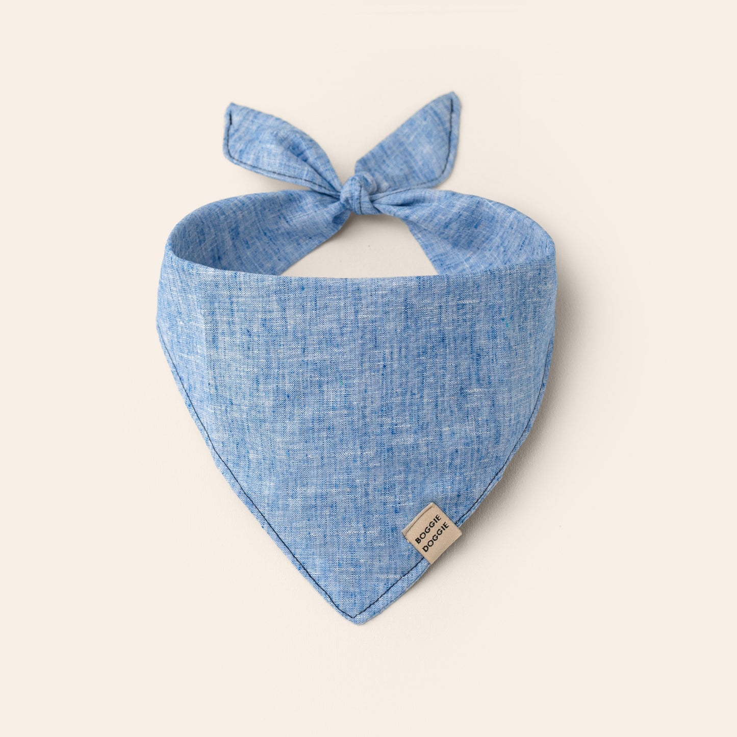 Bandana Jaspeada azul claro