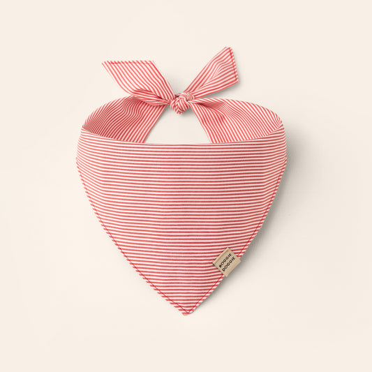 Bandana Rayas rojas