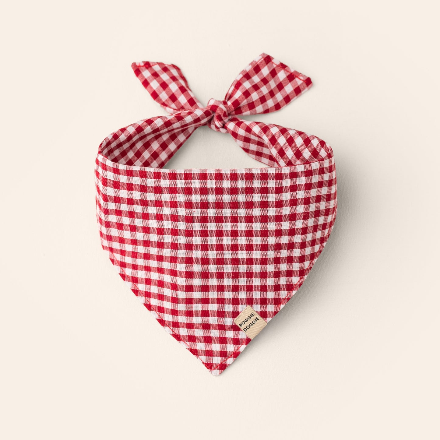 Bandana de Cuadritos Rojos