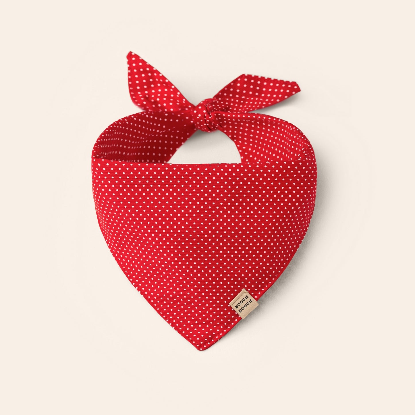 Bandana Roja con Lunares