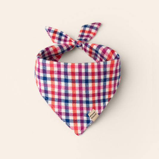Bandana de Cuadritos Multicolor