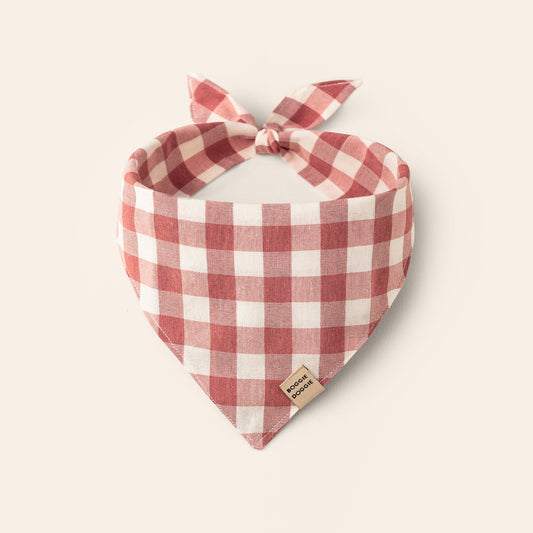 Bandana de cuadros Sunset