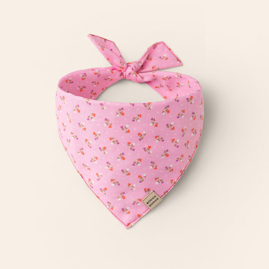 Bandana Rosa de Flores