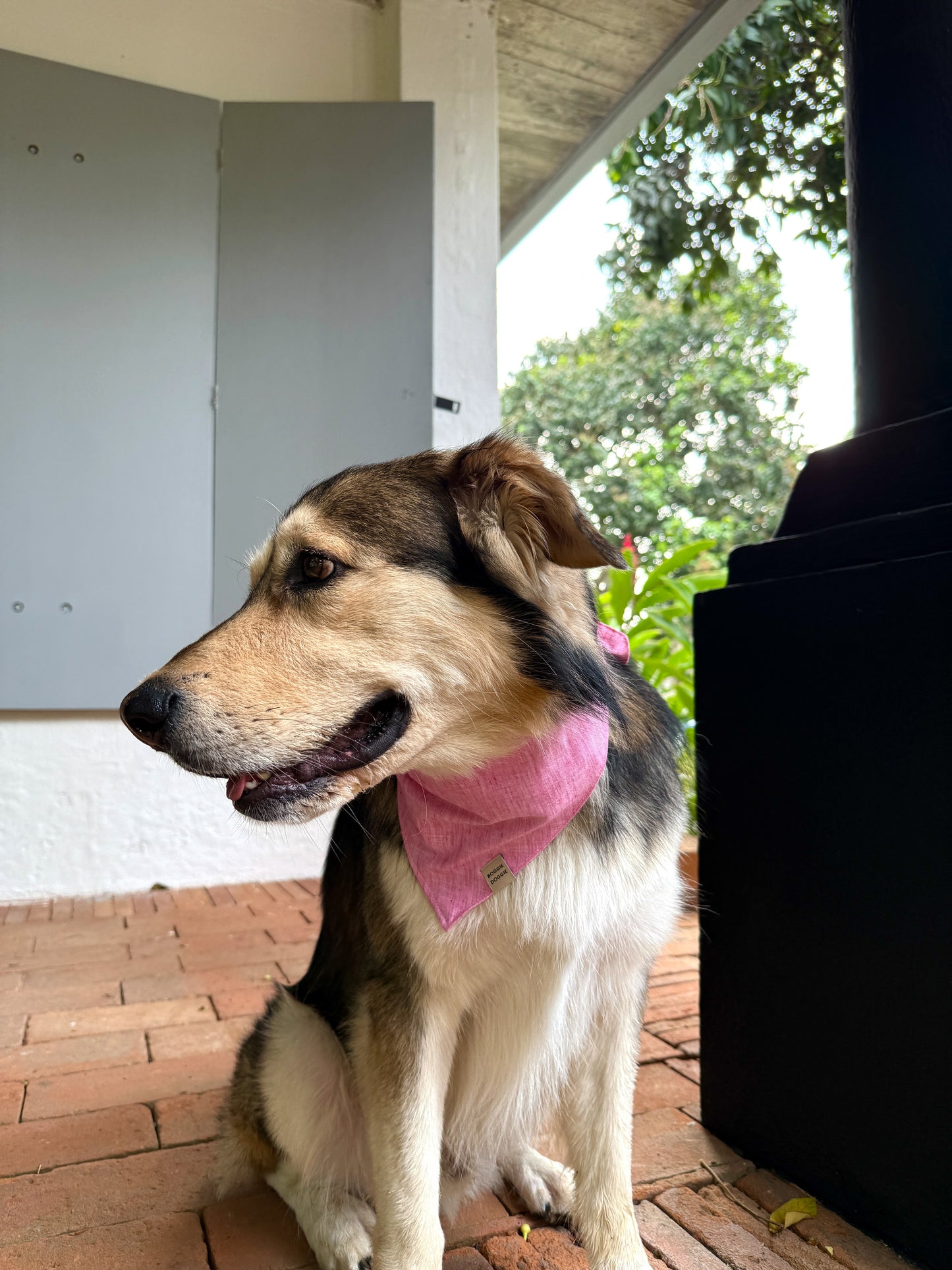 Bandana Jaspeada rosa