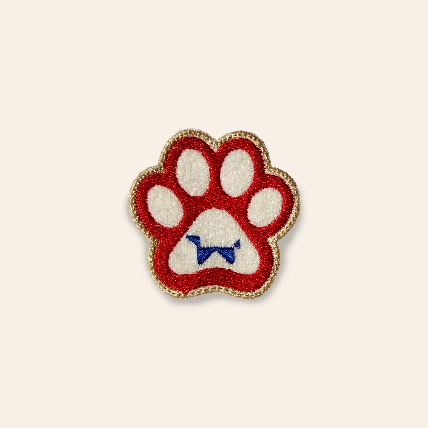 Parche Huellita roja